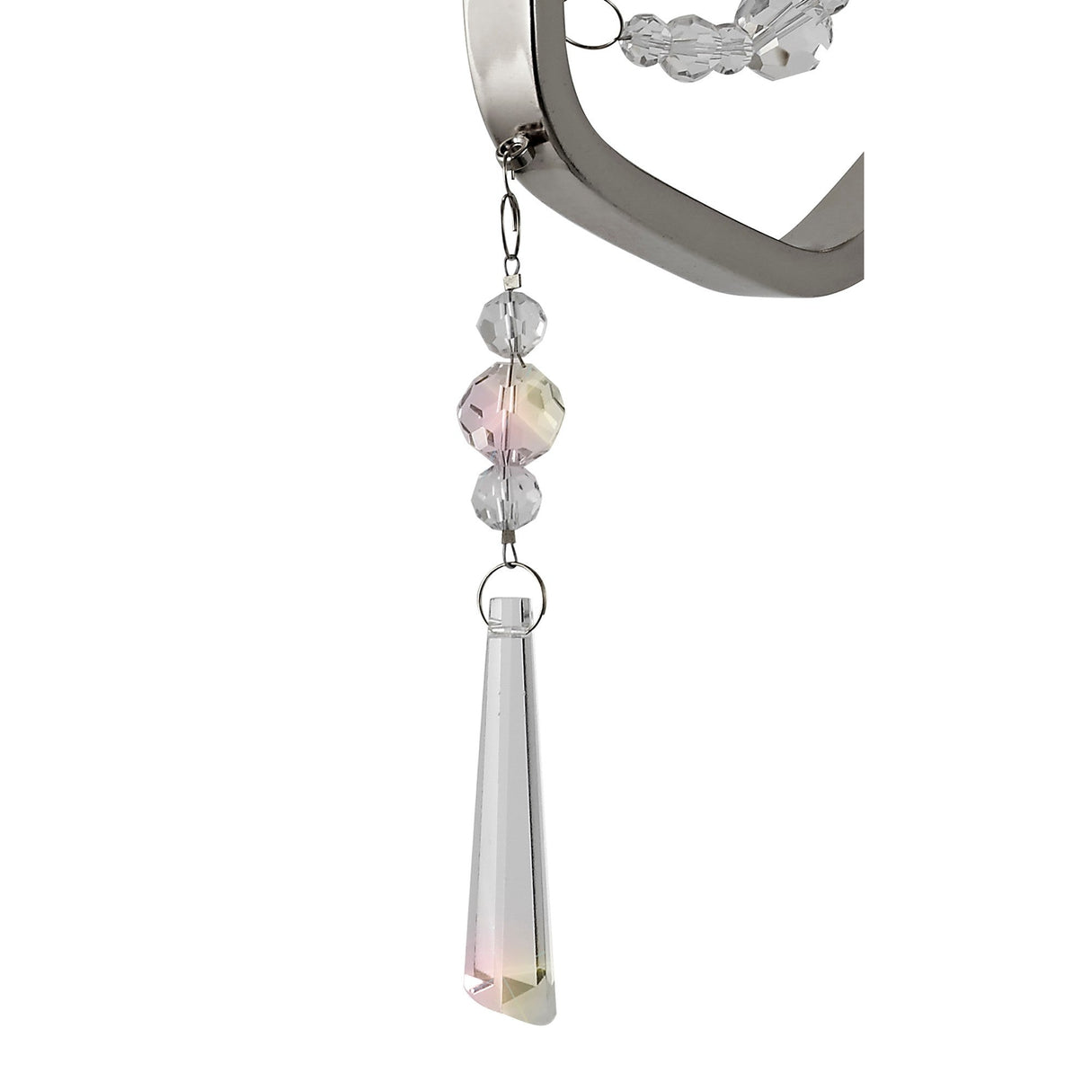 Armand 1 Light Crystal Wall Light - Polished Chrome