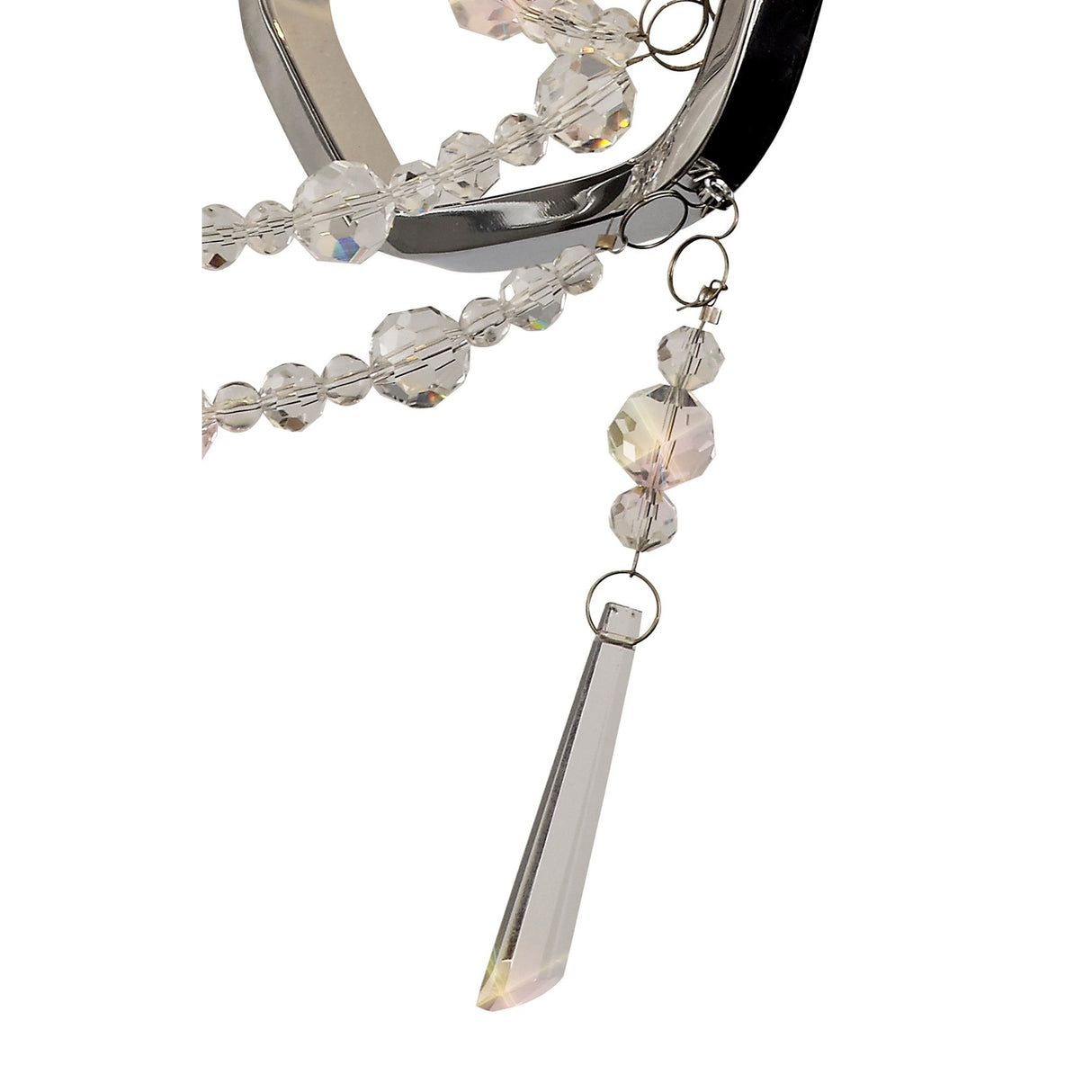 Armand 2 Light Crystal Wall Light - Polished Chrome