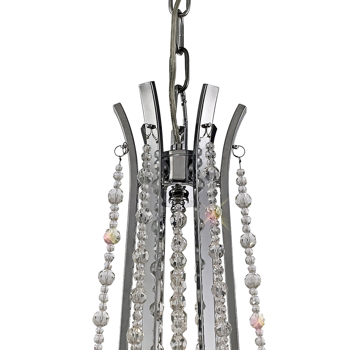 Armand 65cm 6 Light Crystal Chandelier - Polished Chrome