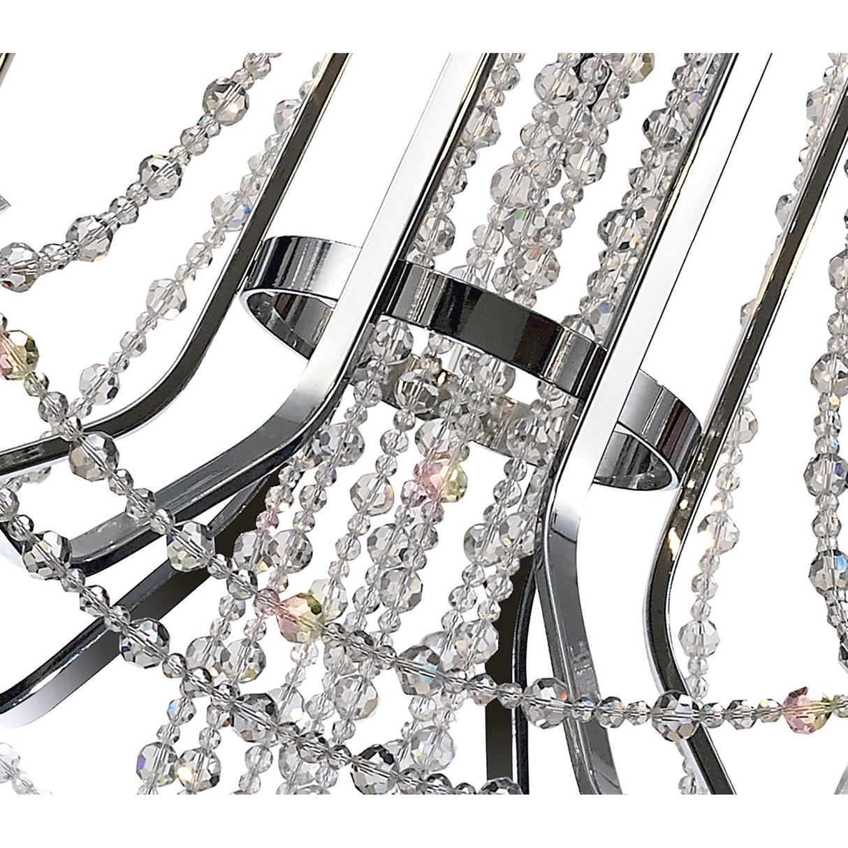 Armand 85cm 12 Light Crystal Chandelier - Polished Chrome