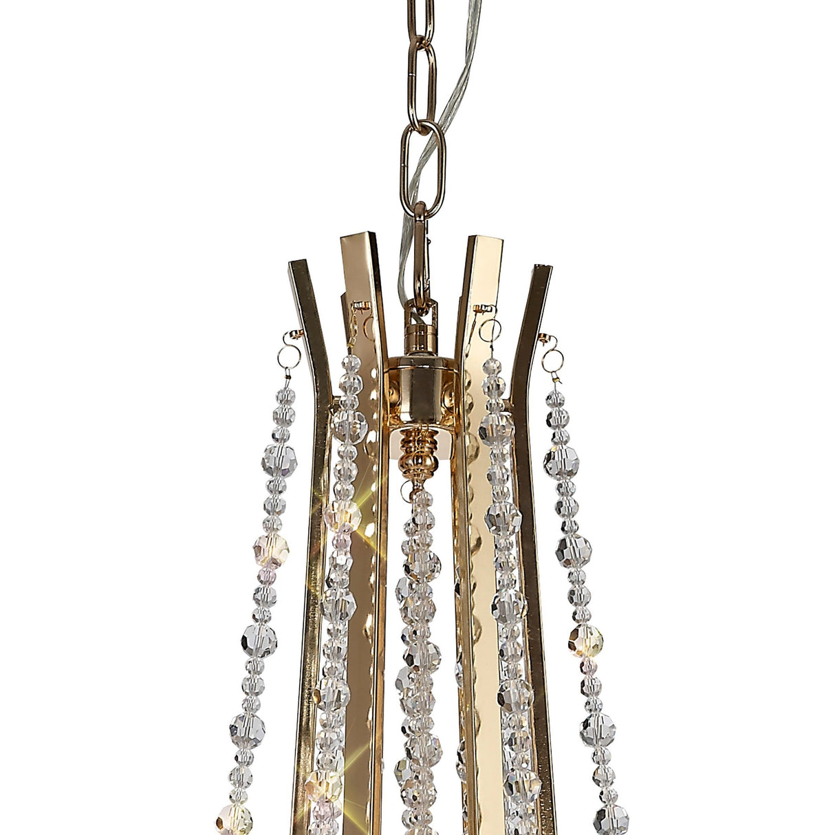 Armand 65cm 6 Light Crystal Chandelier - French Gold