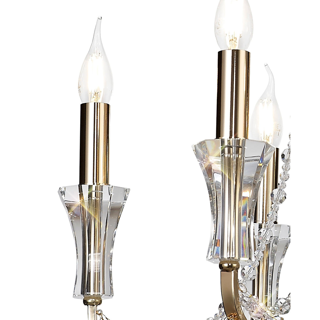 Armand 65cm 6 Light Crystal Chandelier - French Gold