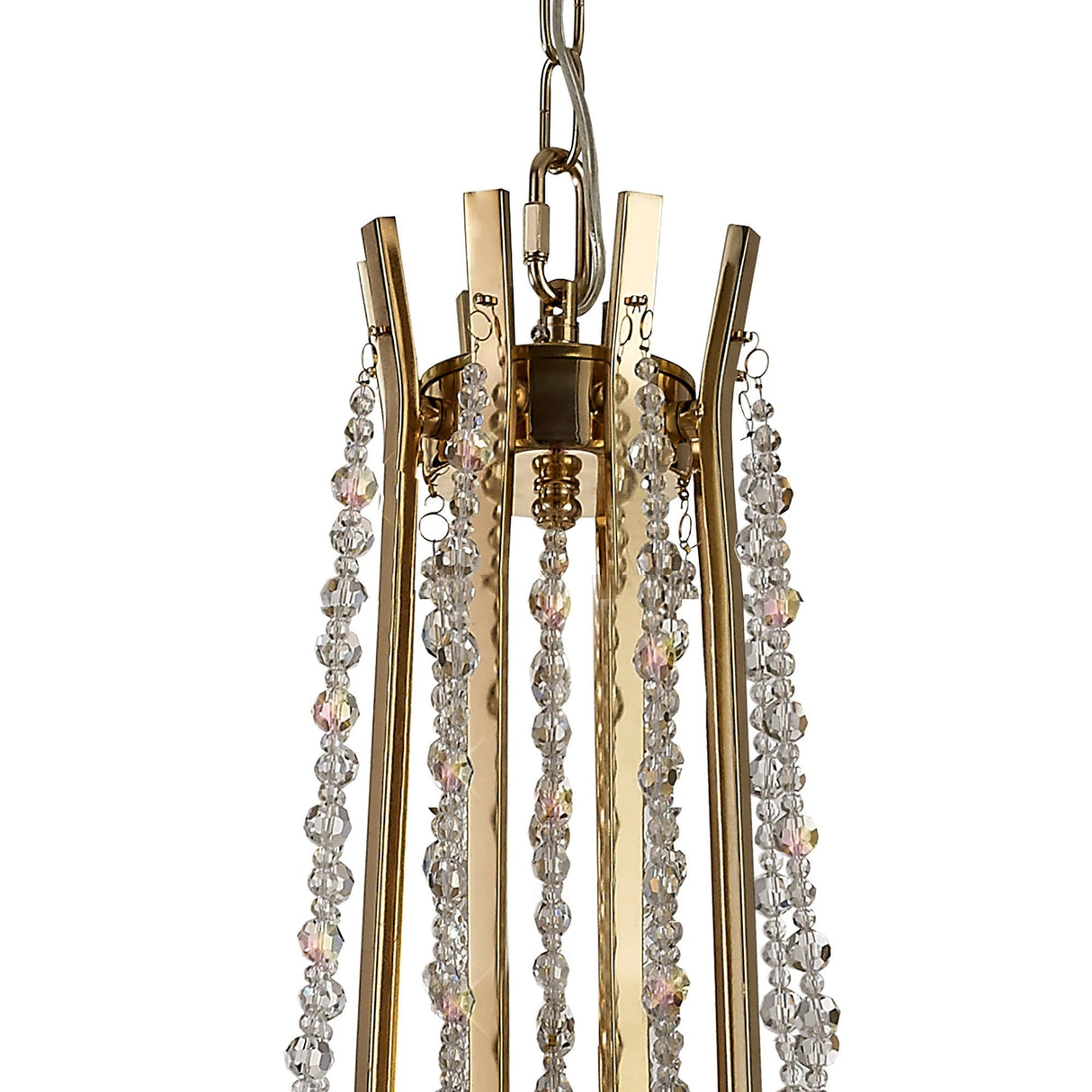 Armand 85cm 8 Light Crystal Chandelier - French Gold