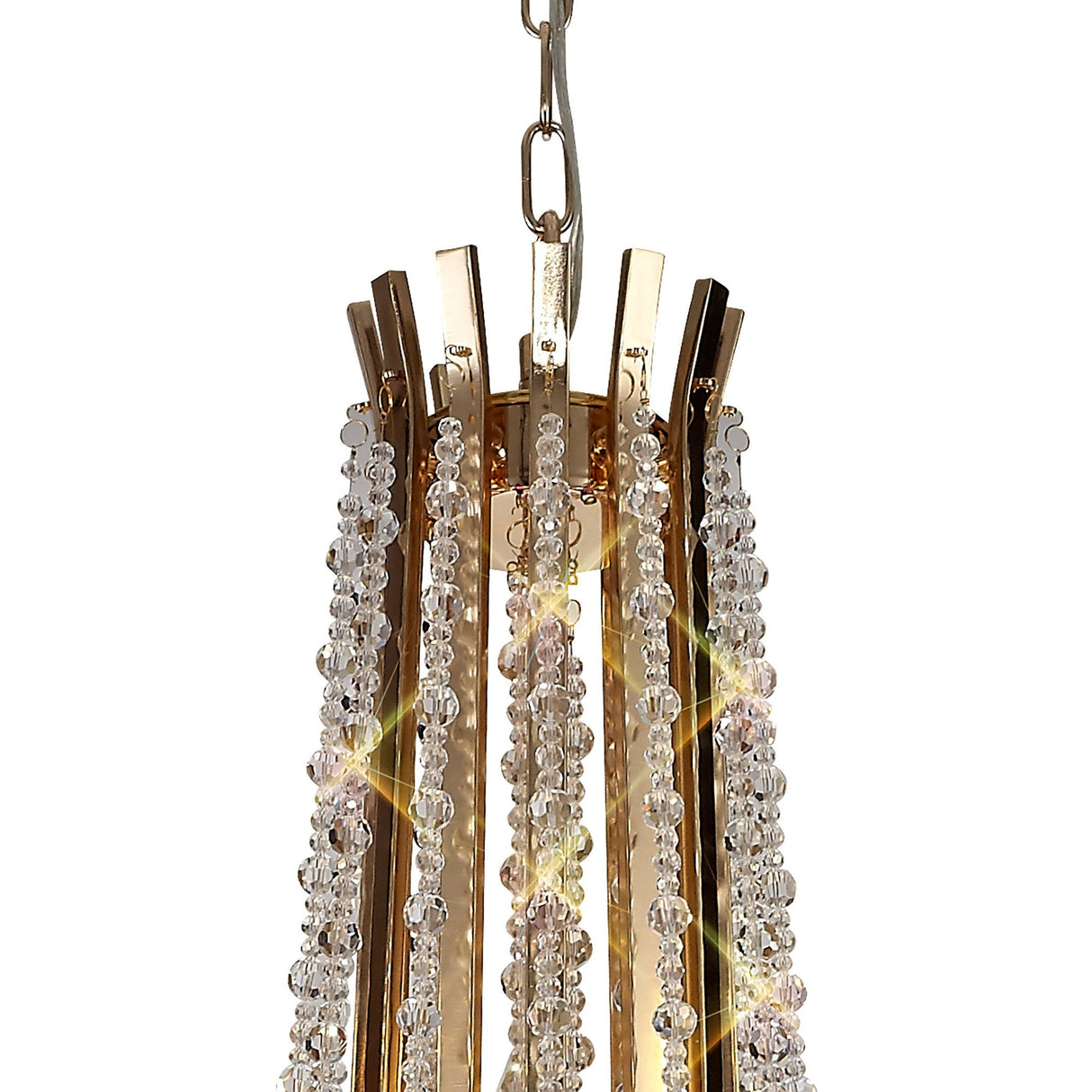 Armand 85cm 12 Light Crystal Chandelier - French Gold