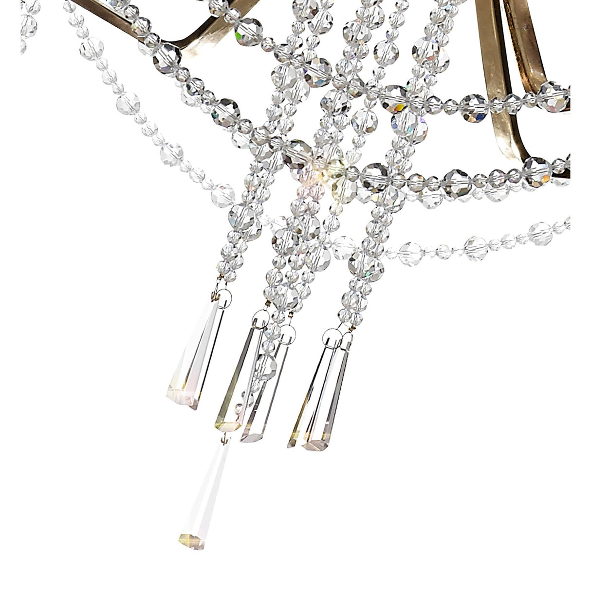 Armand 85cm 12 Light Crystal Chandelier - French Gold