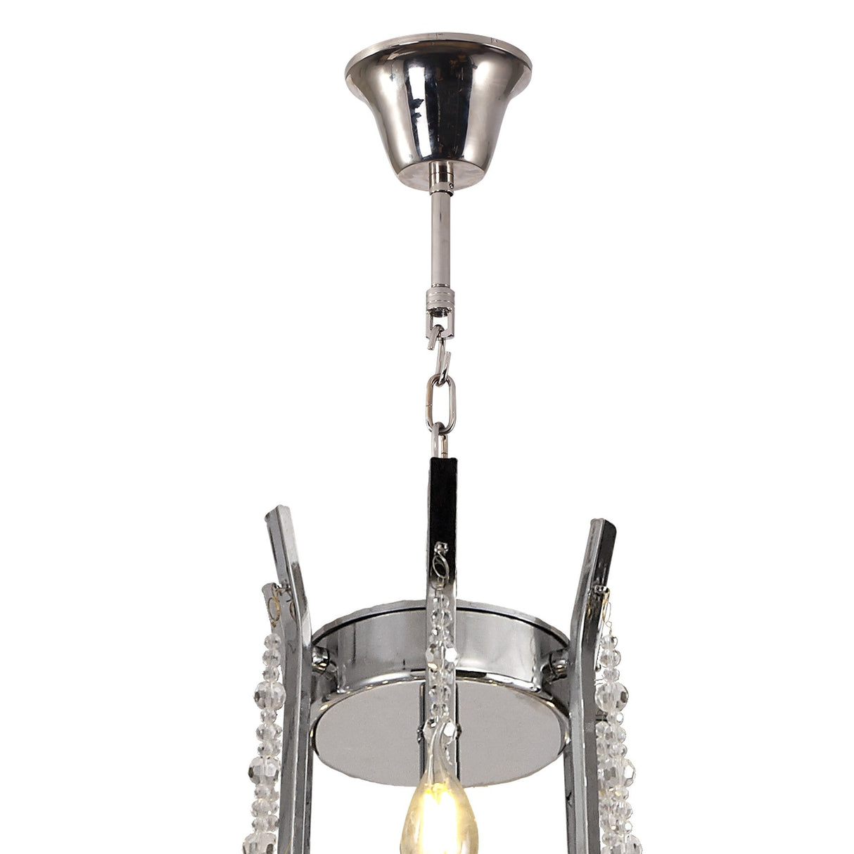 Armand 112cm 24 Light Crystal Chandelier - Polished Chrome