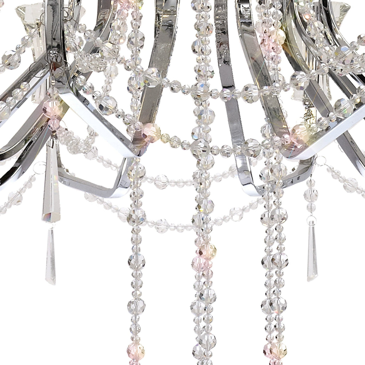 Armand 112cm 24 Light Crystal Chandelier - Polished Chrome