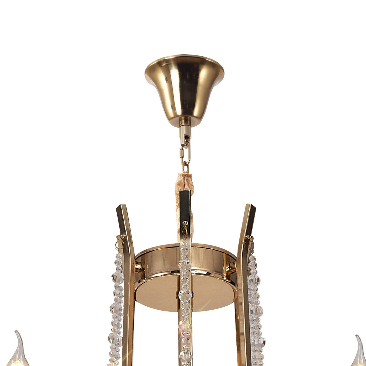 Armand 112cm 24 Light Crystal Chandelier - French Gold
