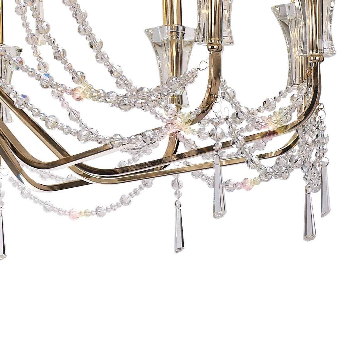 Armand 112cm 24 Light Crystal Chandelier - French Gold
