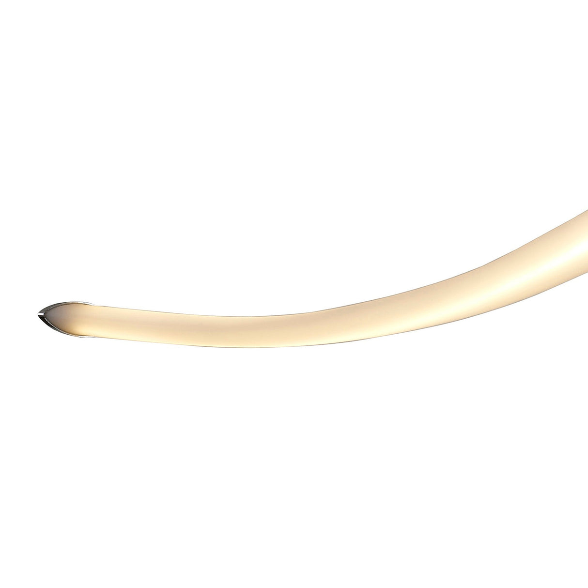 Armonia Bow LED Semi-Flush Ceiling Light 50W 3000K - Polished Chrome