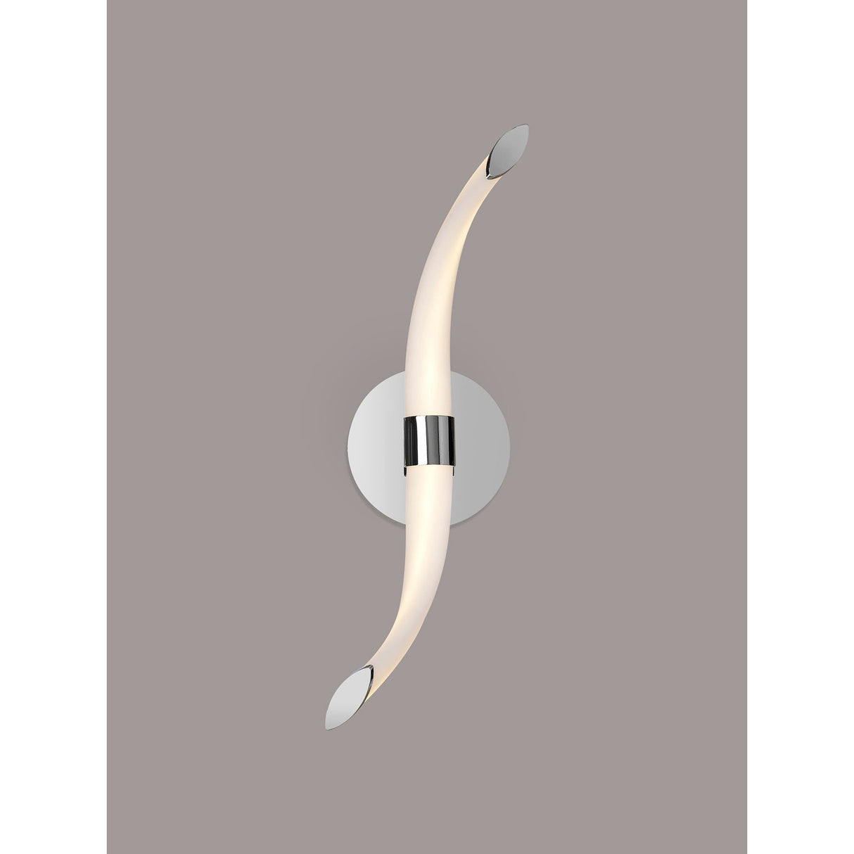 Armonia LED Wall Lamp 12W 3000K - Polished Chrome