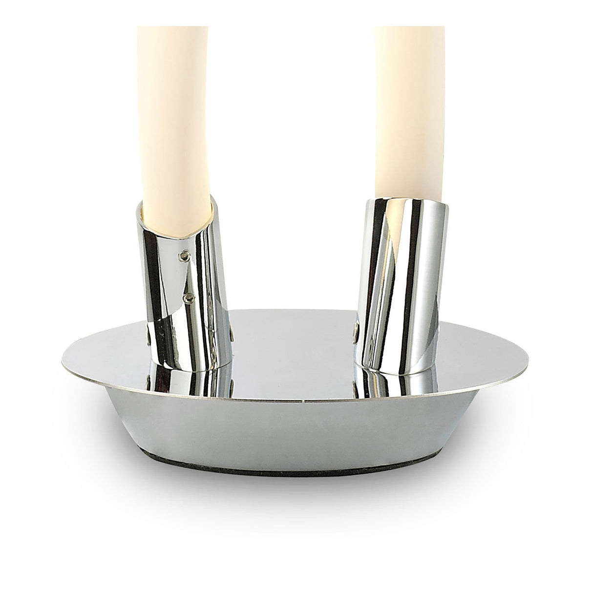 Armonia LED Frosted Acrylic Table Lamp 18W 3000K - Chrome