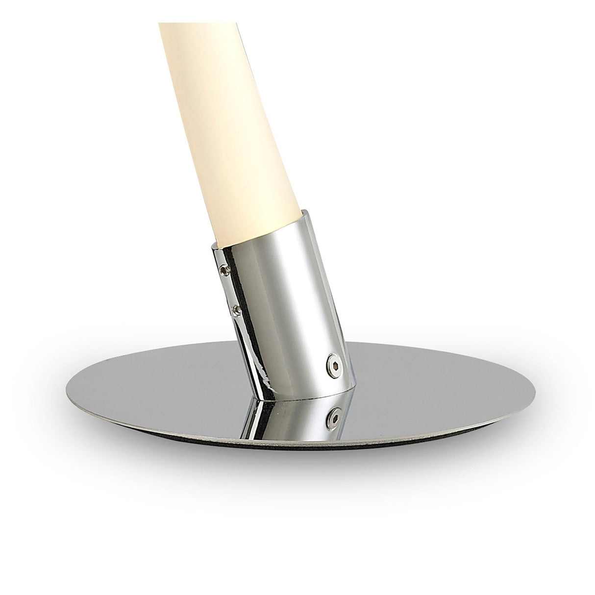 Armonia LED Frosted Acrylic Table Lamp 10W 3000K - Chrome