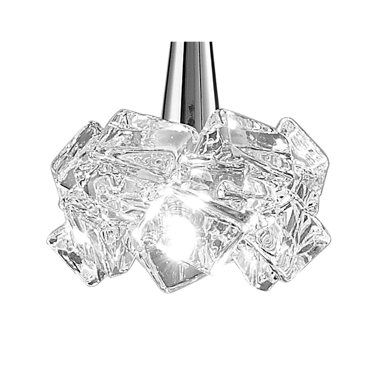 Artic 12cm Small 1 Light Pendant Light - Polished Chrome