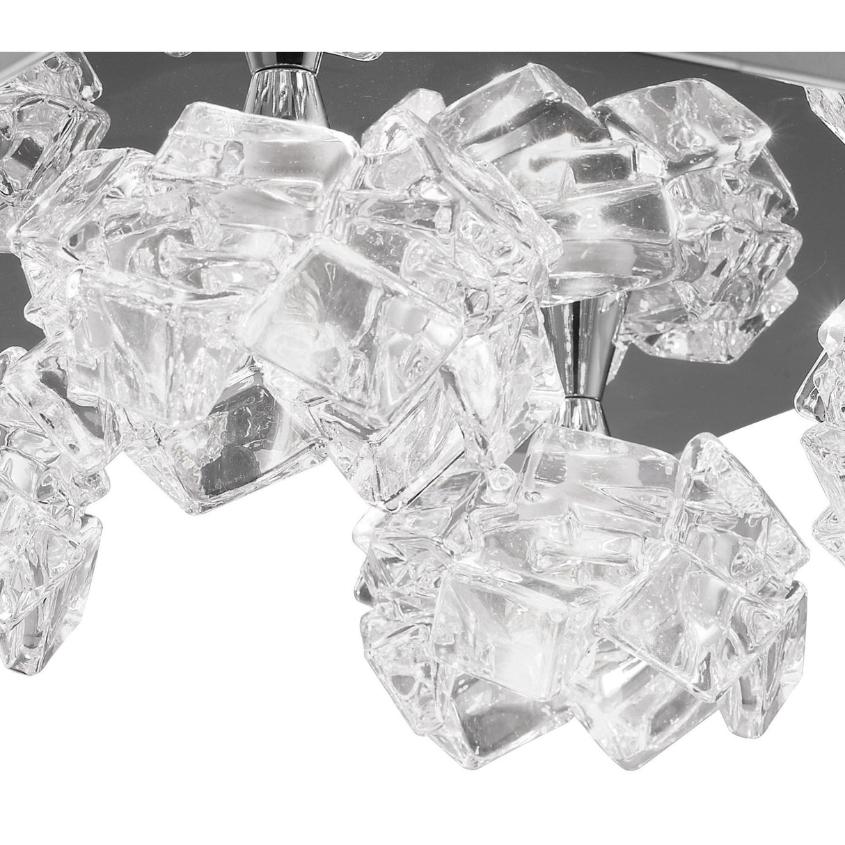 Artic 4 Light Semi-Flush Ceiling Light - Polished Chrome