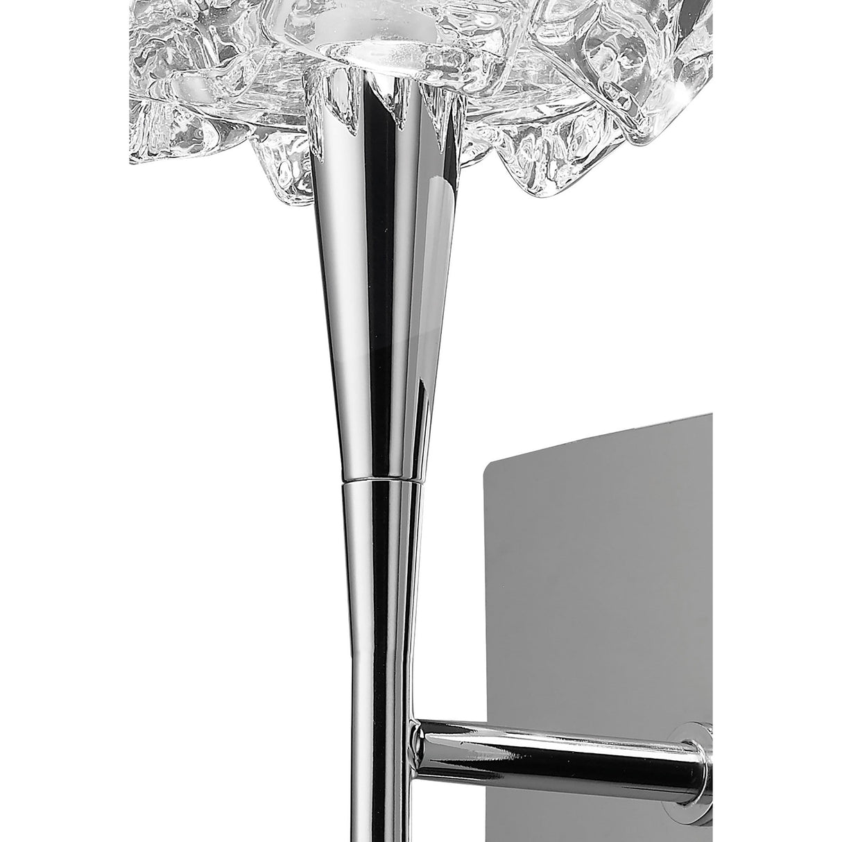 Artic 1 Light Wall Lamp - Polished Chrome