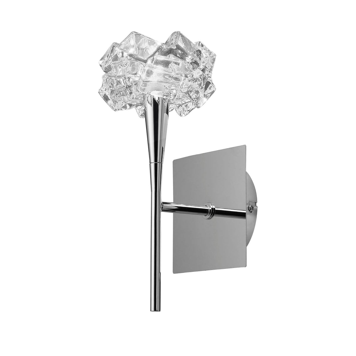 Artic 1 Light Wall Lamp - Polished Chrome