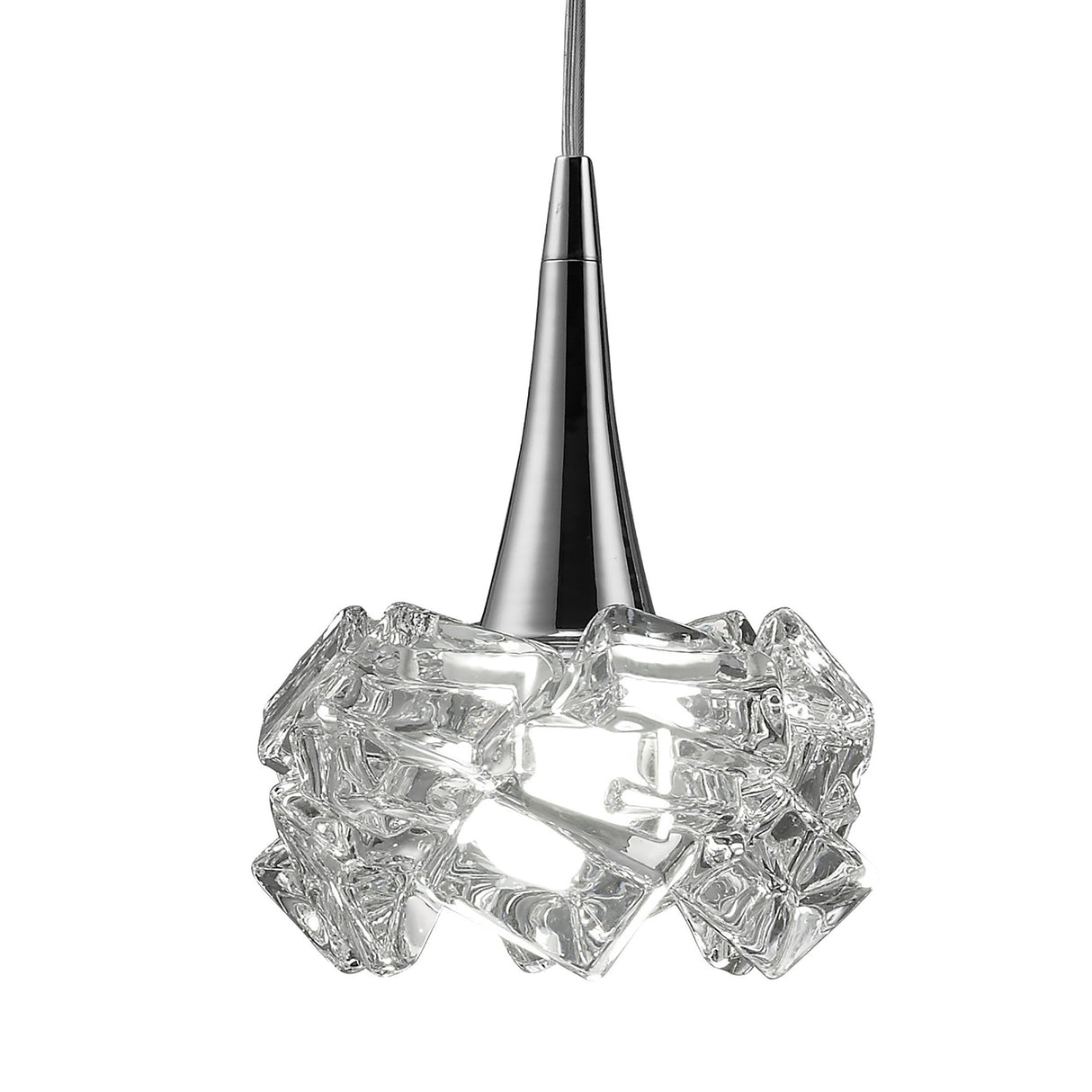 Artic 3 Light Bar Pendant Light - Polished Chrome