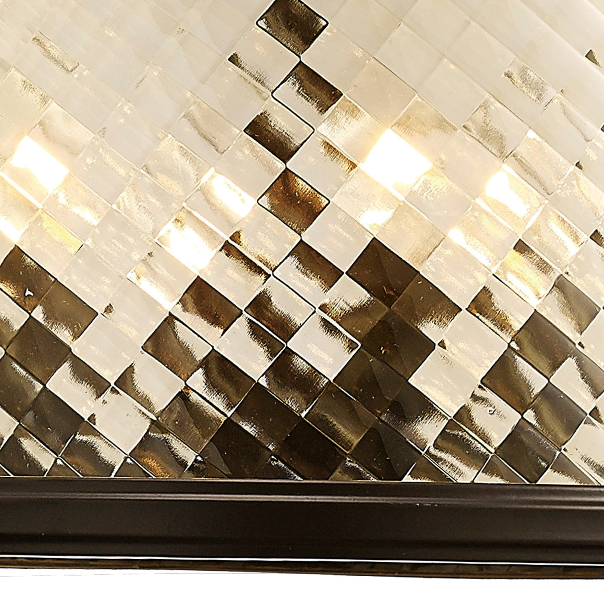 Asia 47cm 8 Light Lantern Chandelier - Oiled Bronze
