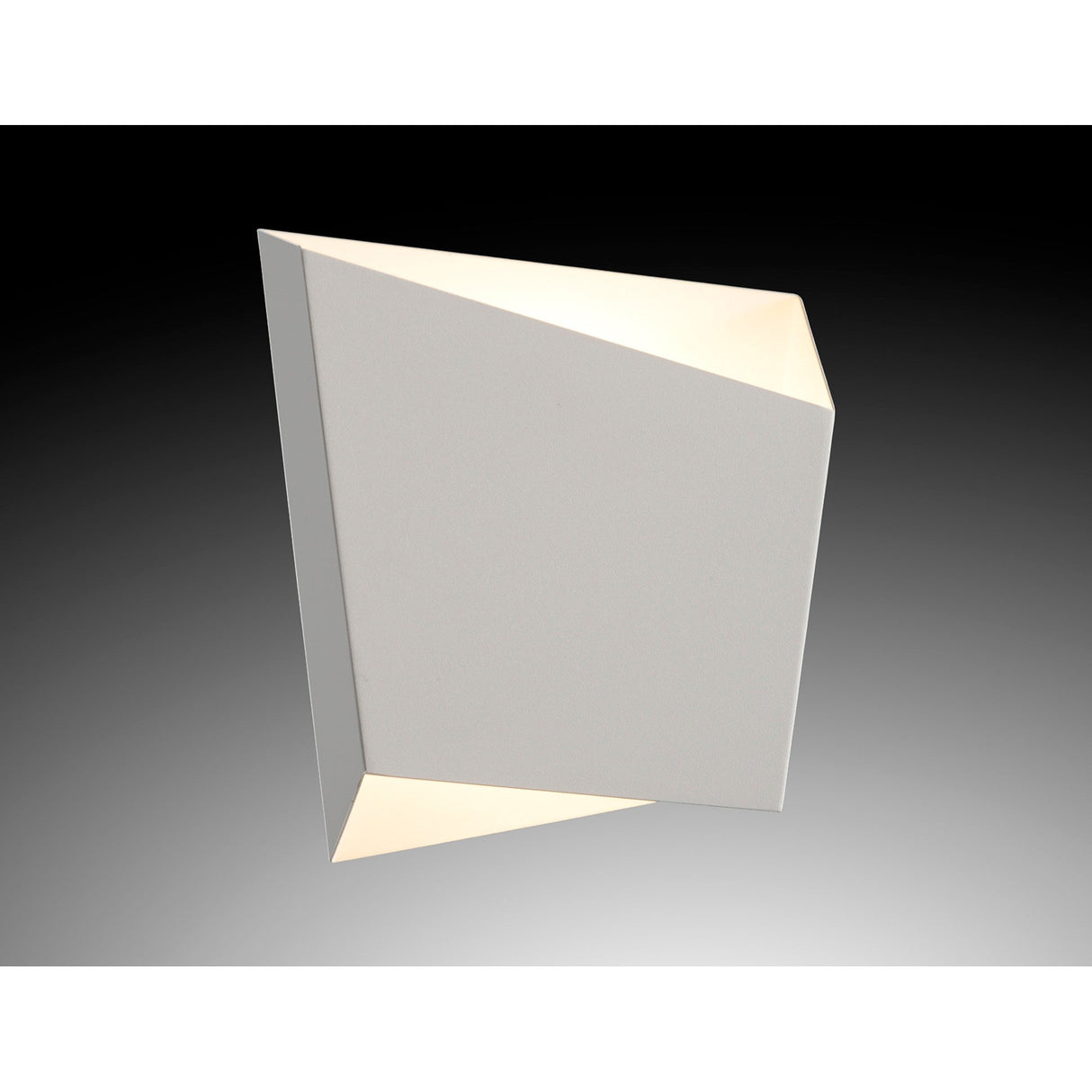 Asimetric Rhombus Wall Light - White