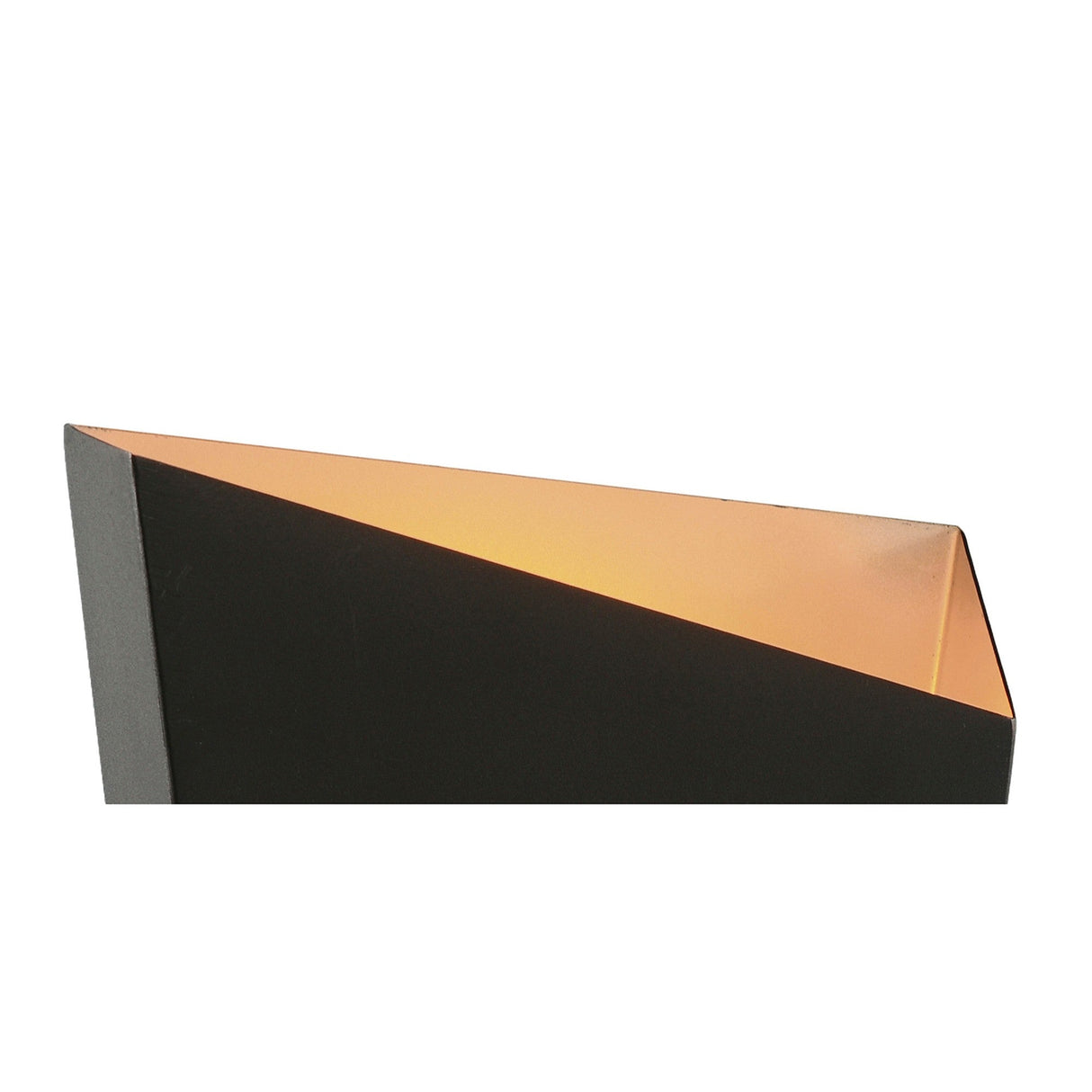 Asimetric Rhombus Wall Light - Black