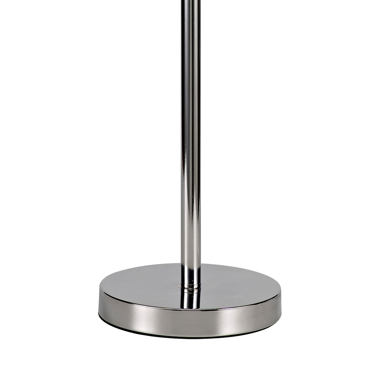 Aston 3 Light Glass Table Lamp - Polished Chrome
