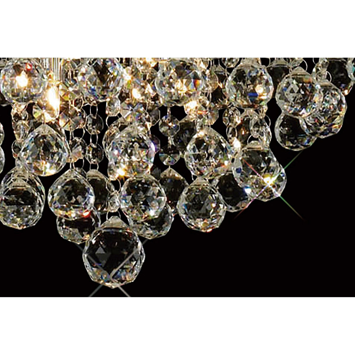 Atla 45cm 8 Light Crystal Chandelier - Polished Chrome