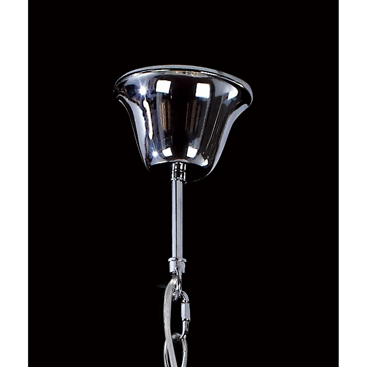 Ava 9 Light Crystal Pendant Light – Polished Chrome