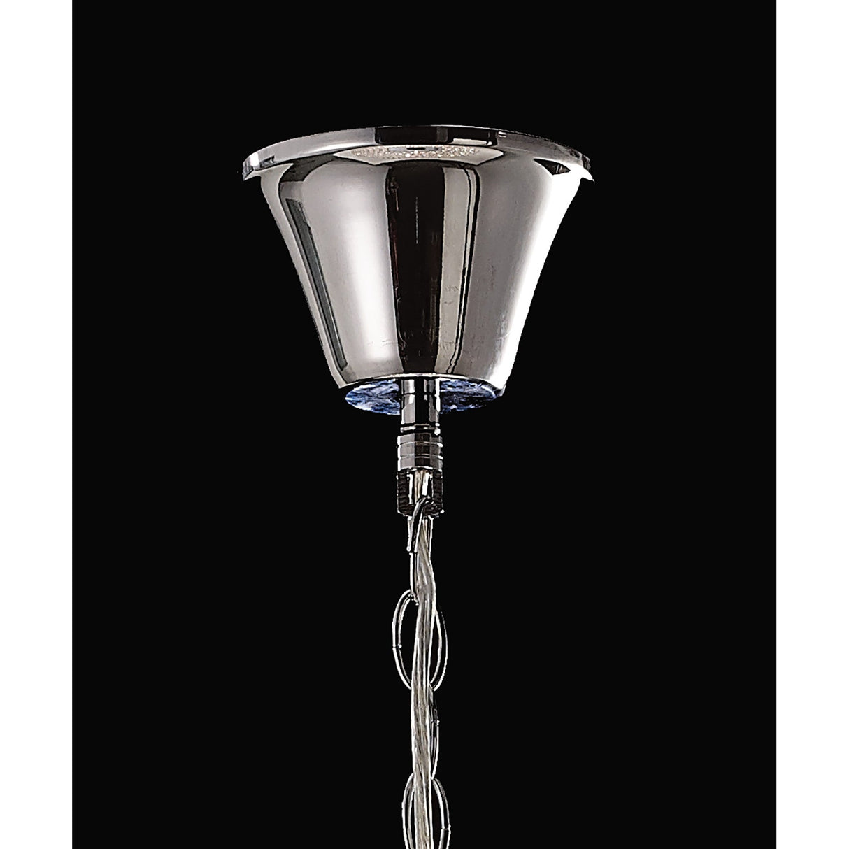 Ava 7 Light Crystal Pendant Light – Polished Chrome