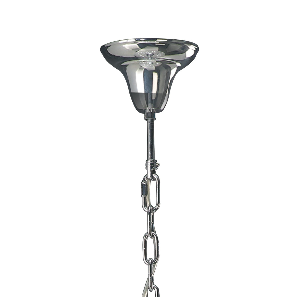 Ava 12 Light Crystal Pendant Light – Polished Chrome