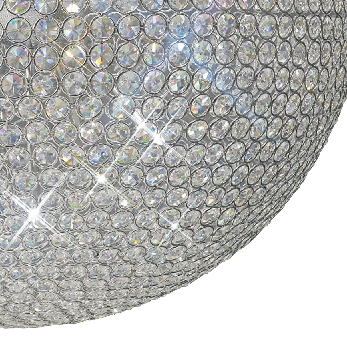 Ava 12 Light Crystal Pendant Light – Polished Chrome