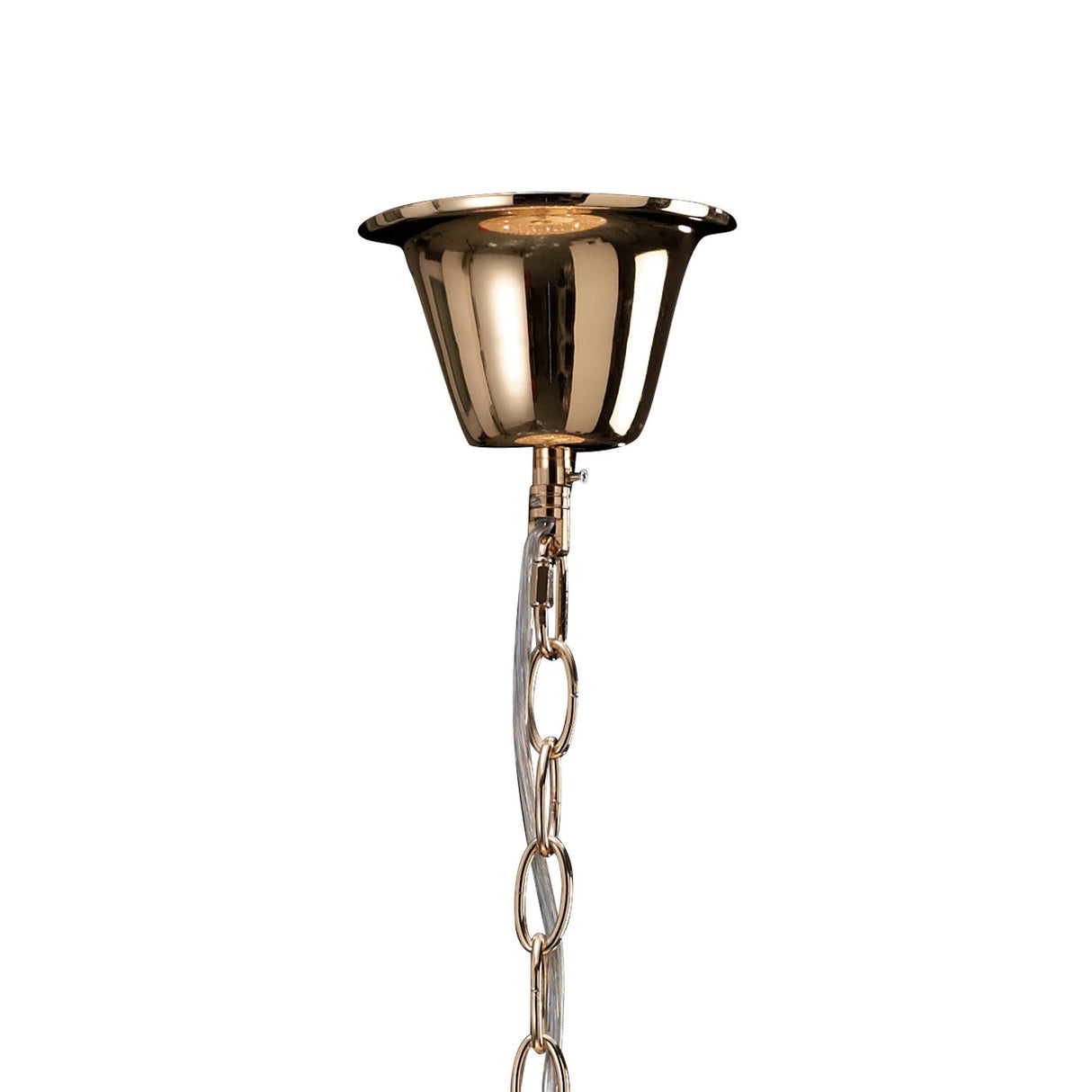 Ava 9 Light Crystal Pendant Light – French Gold