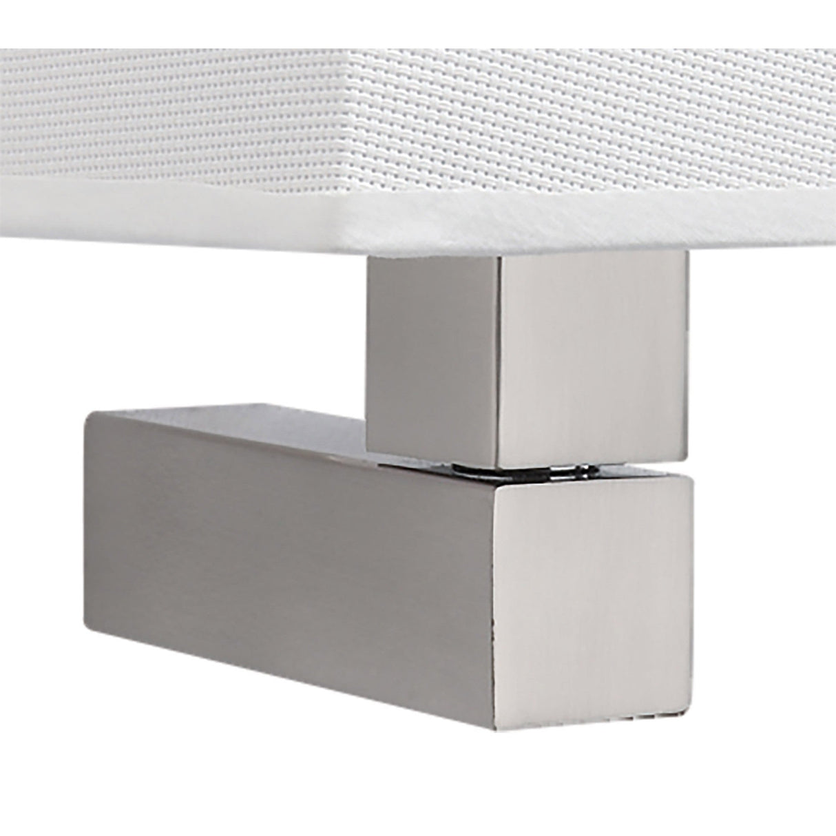 Bahia 1 Light Wall Light - Satin Nickel (Without Shade)