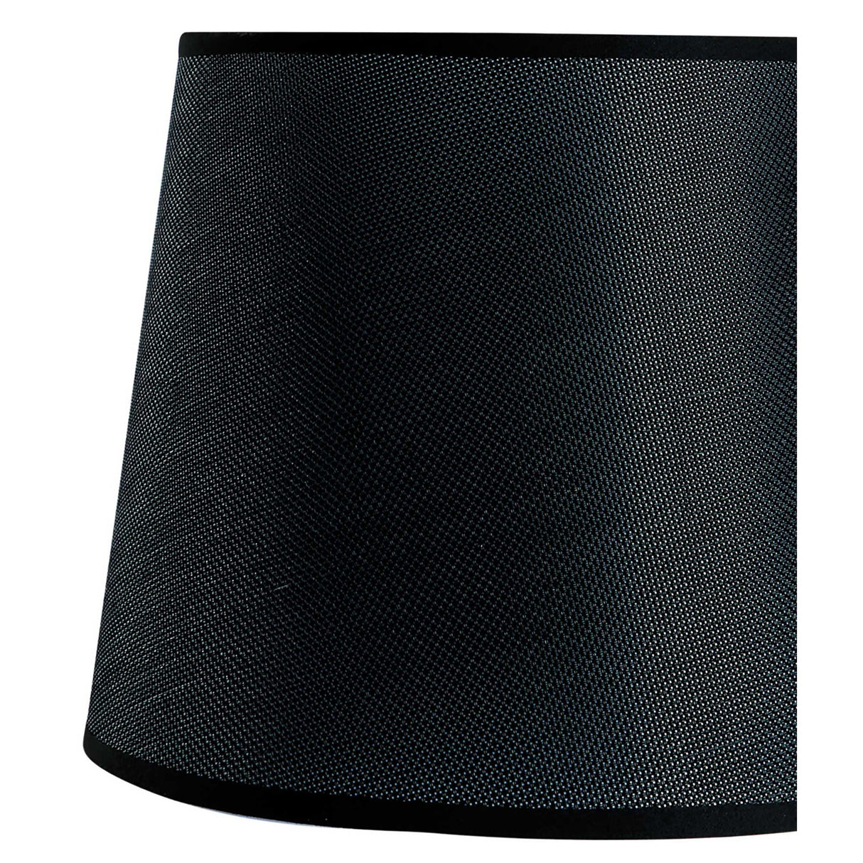 Habana Round Wall Lamp Lampshade - Black, 20cm x 15.2cm