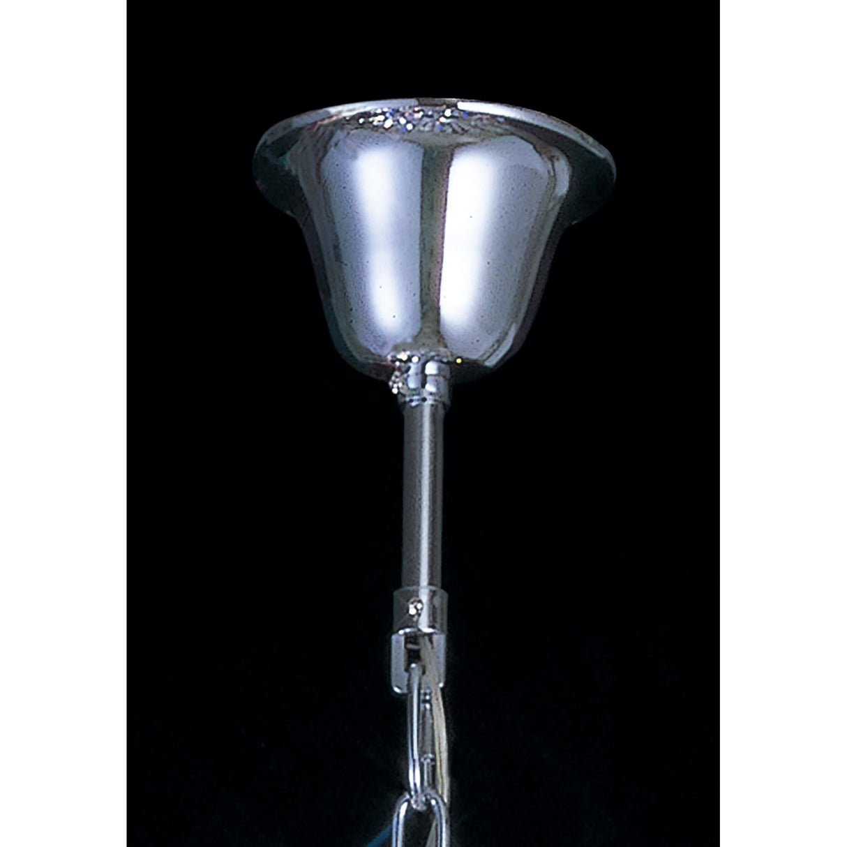 Bask 64cm Round 6 Light Crystal Chandelier - Polished Chrome