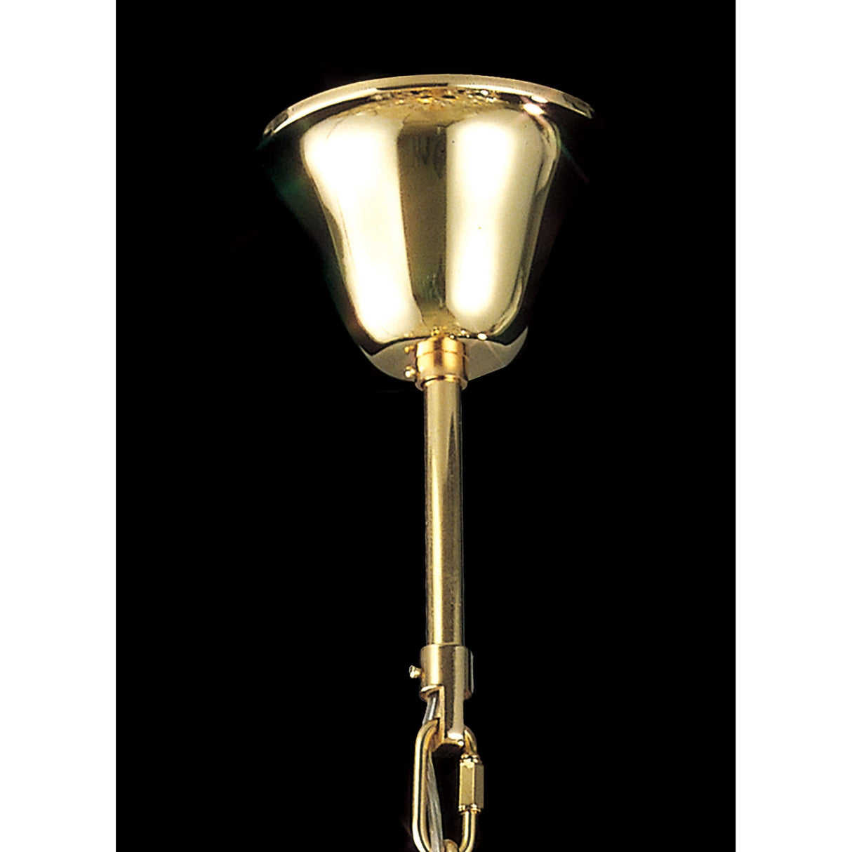 Bask 64cm Round 6 Light Crystal Chandelier - French Gold