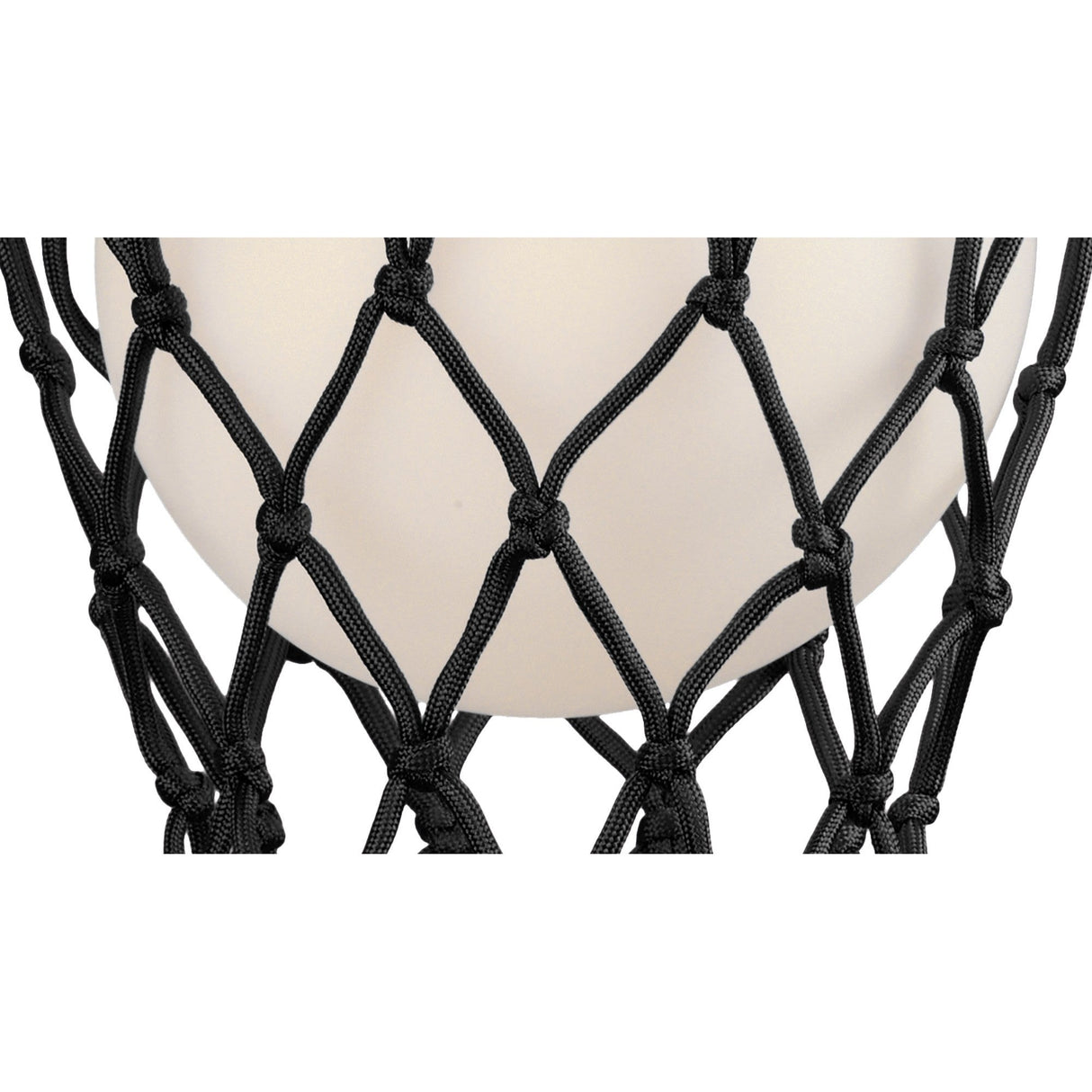 Basketball 1 Light Wall Light - Matt Black