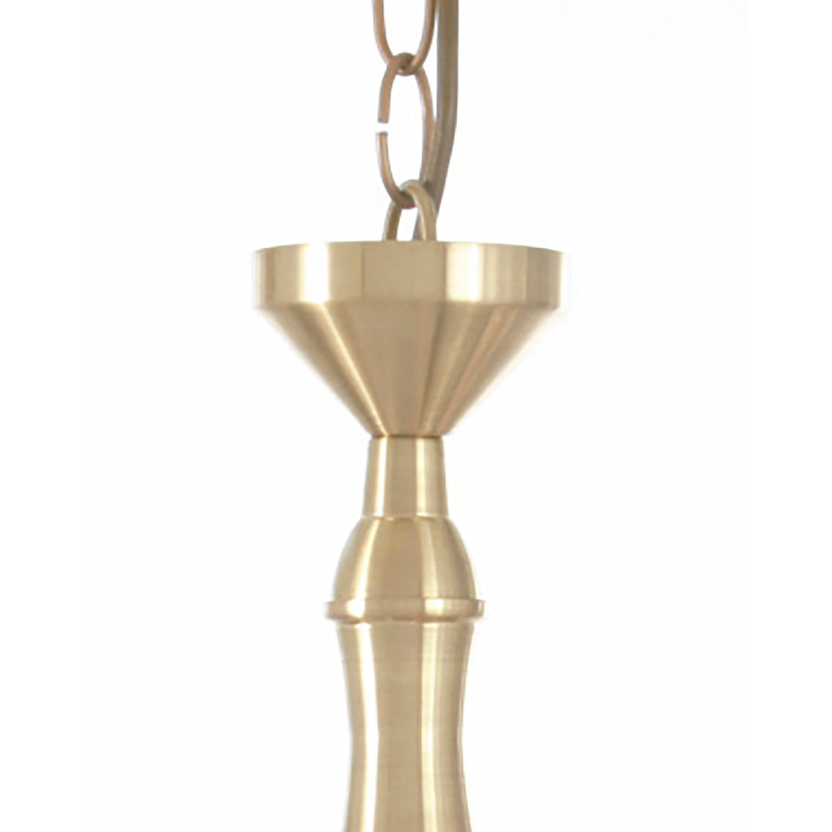 Bastia 49cm 4 Light Chandelier - Satin Gold