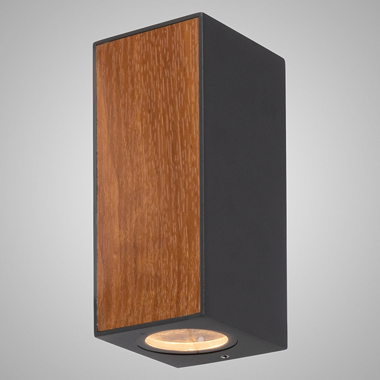 Beret 2 Light Outdoor Wall Light - Graphite