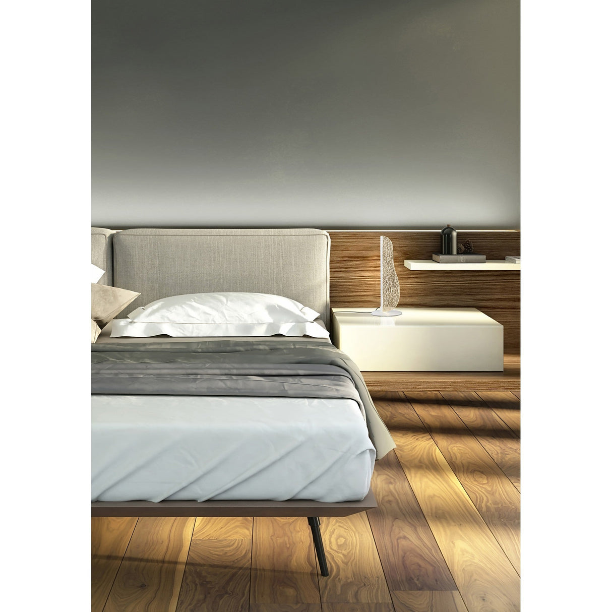 Bianca LED Table Lamp 12W 3000K - White