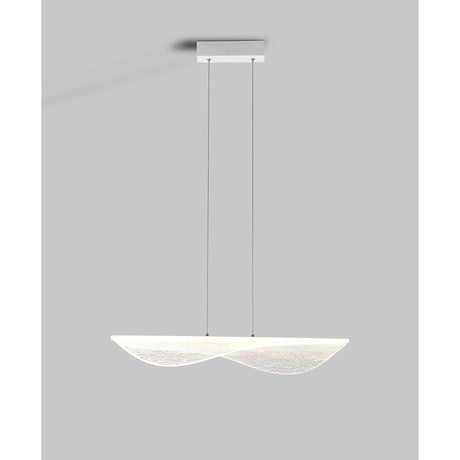 Bianca Dimmable LED Suspension Light 40W 3000K - White