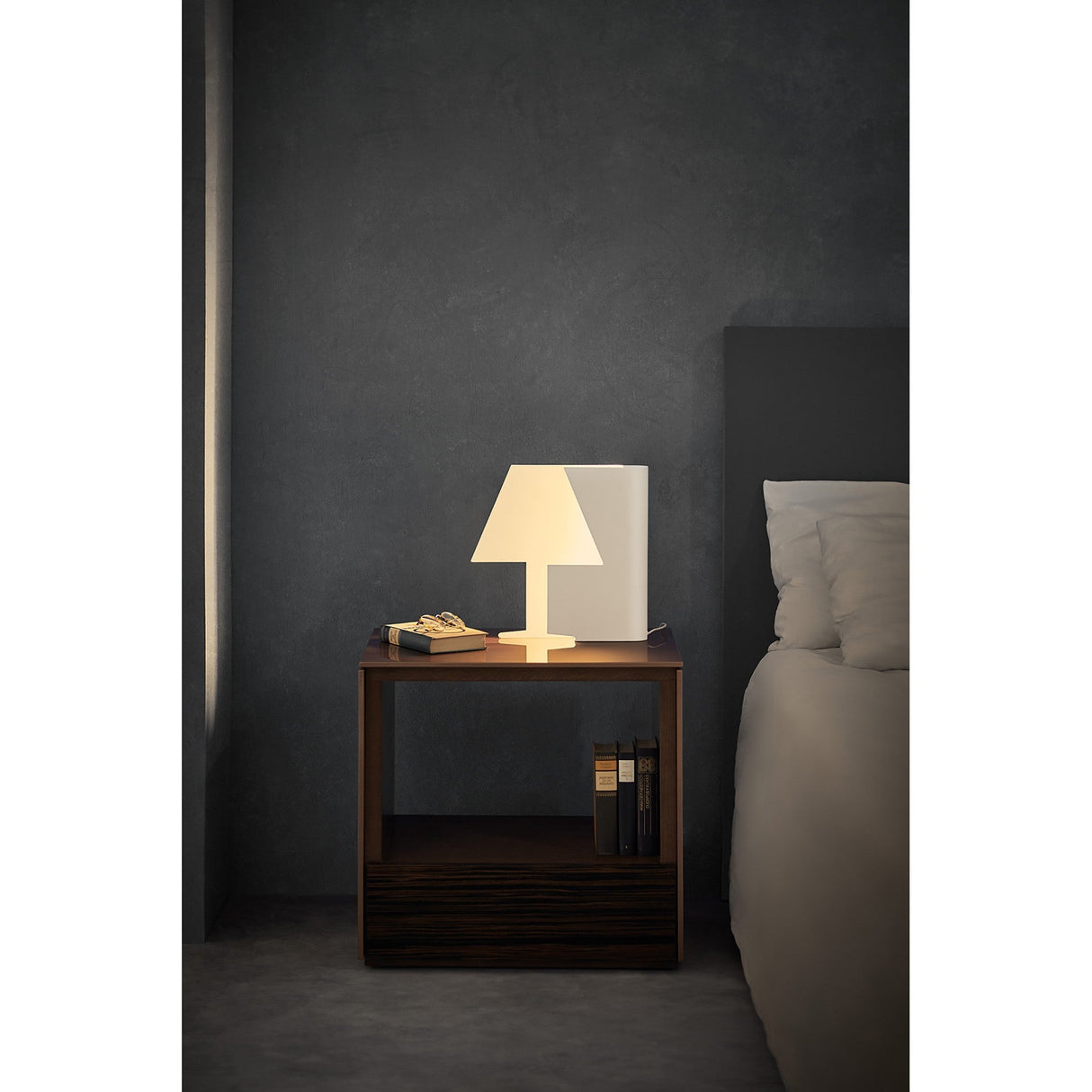 Book LED Table Lamp Right 10W 3000K - White