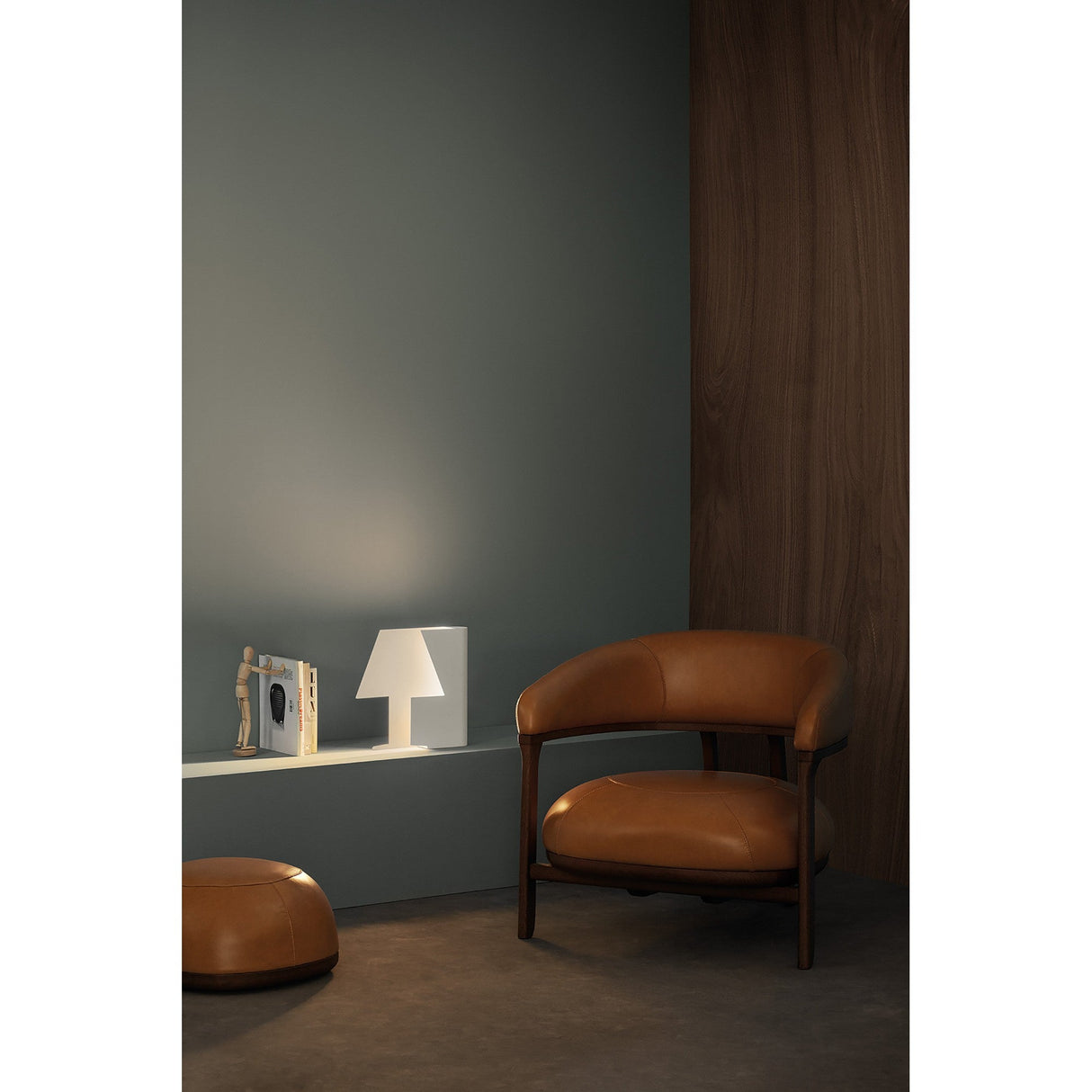 Book LED Table Lamp Right 7W 3000K - White