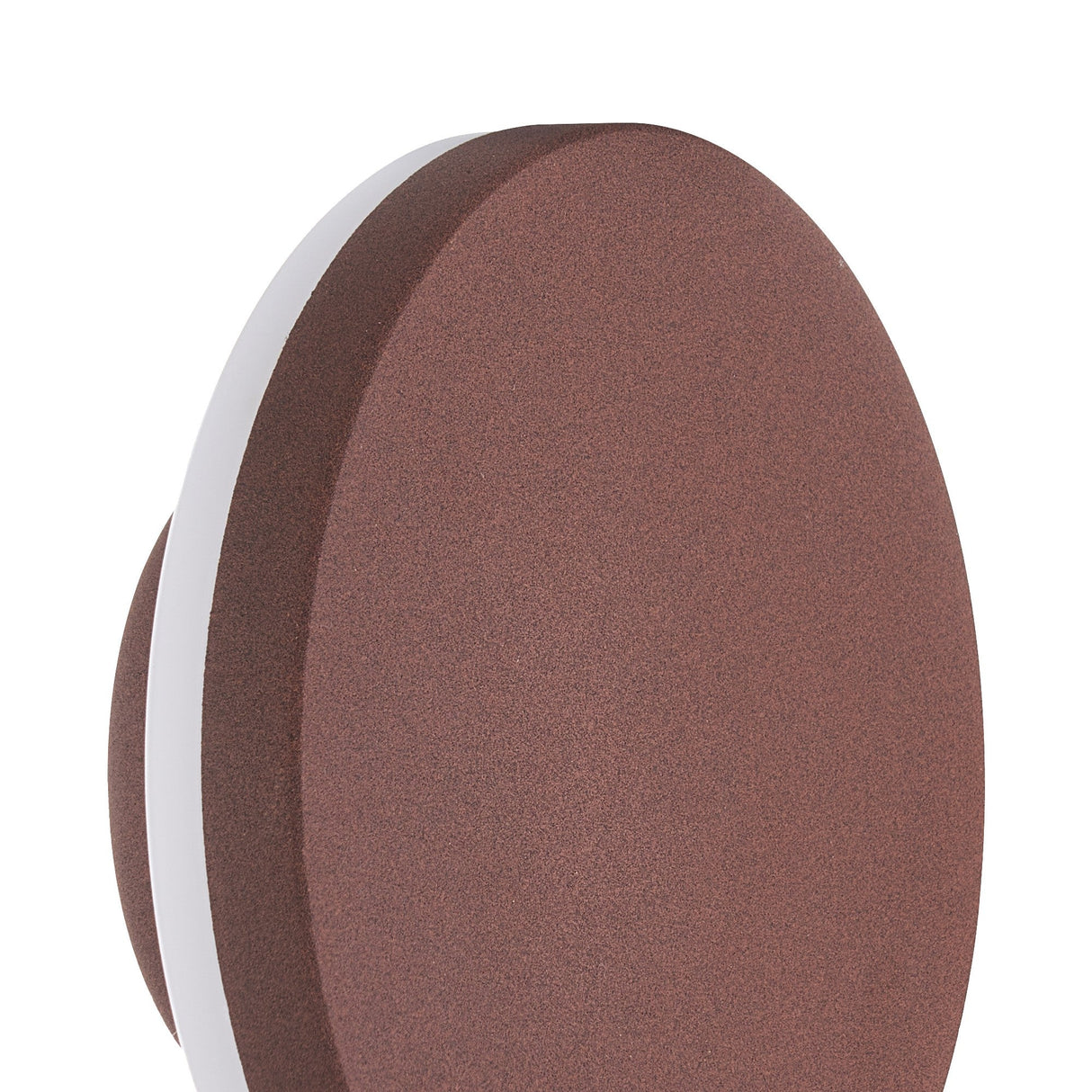 Bora Round Outdoor LED Wall Light 9.6W 3000K - Rust Brown