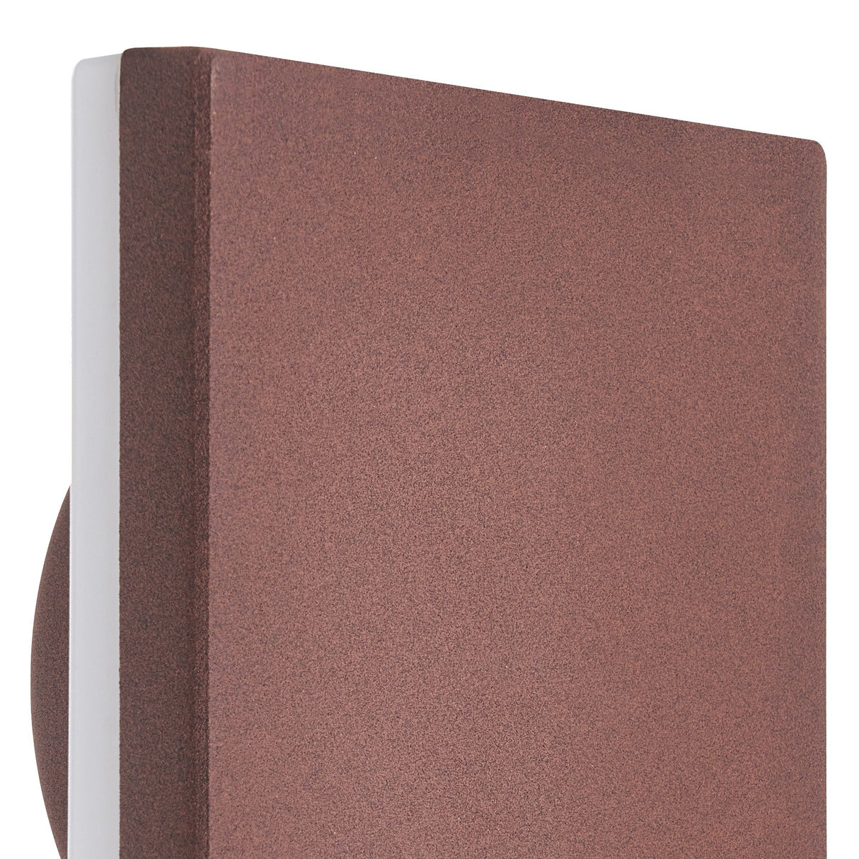 Bora Square Outdoor LED Wall Light 9.6W 3000K - Rust Brown