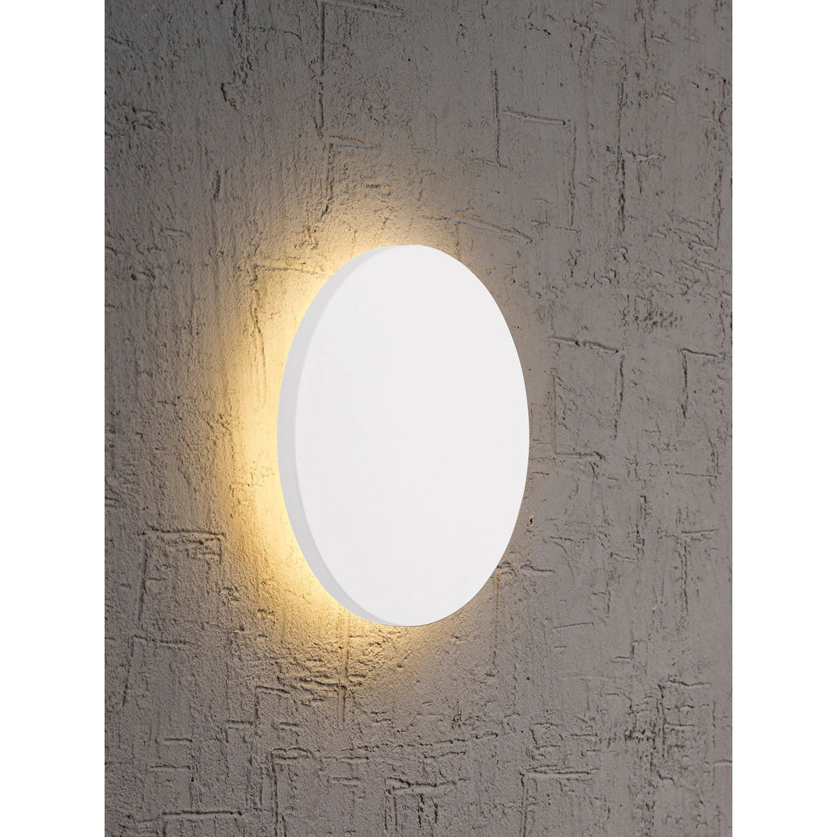 Bora 18cm Oval LED Wall Light 12W 3000K - Matt White