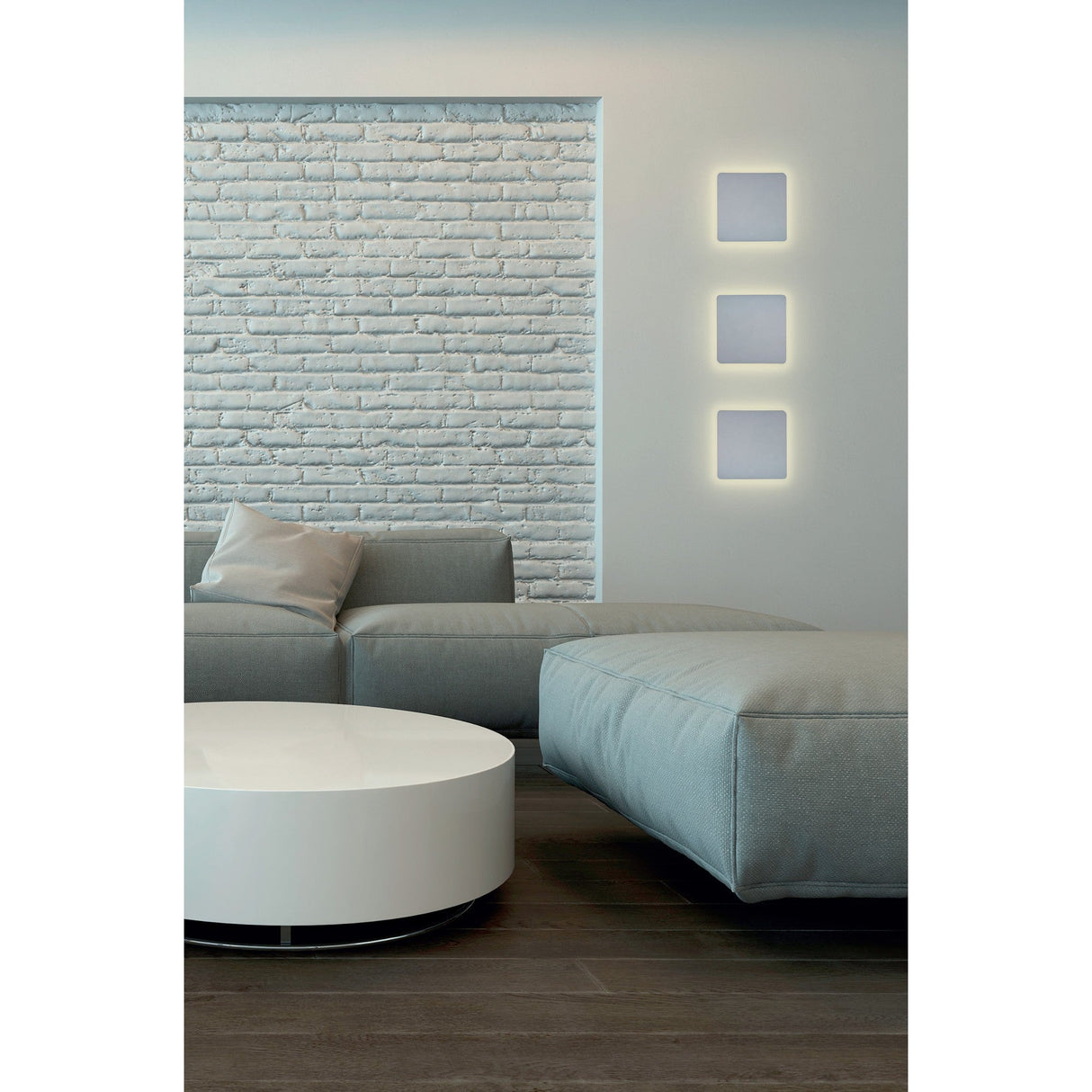 Bora 13cm Square LED Wall Light 6W 3000K - Matt White