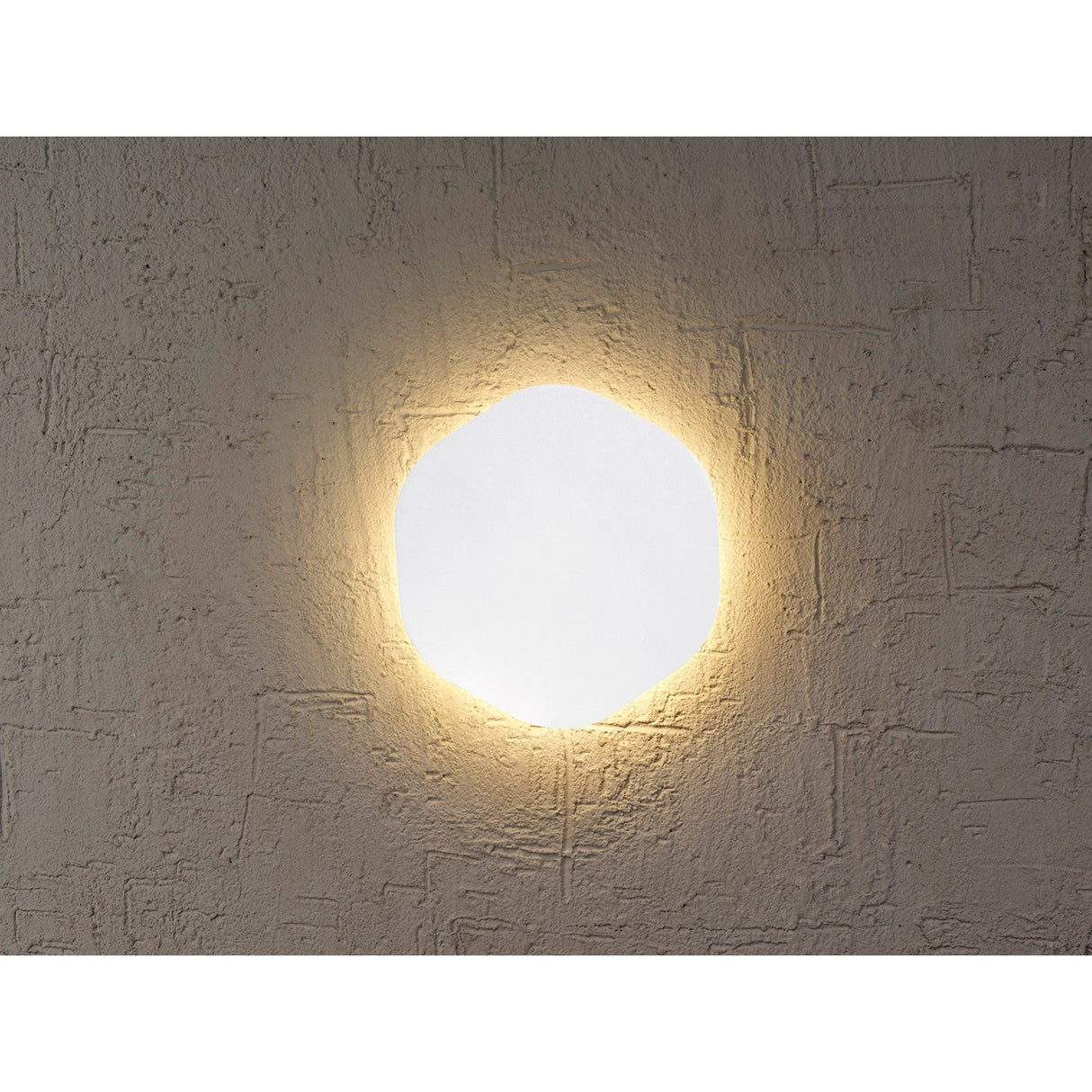 Bora 13.5cm Hexagonal LED Wall Light 6W 3000K - Matt White