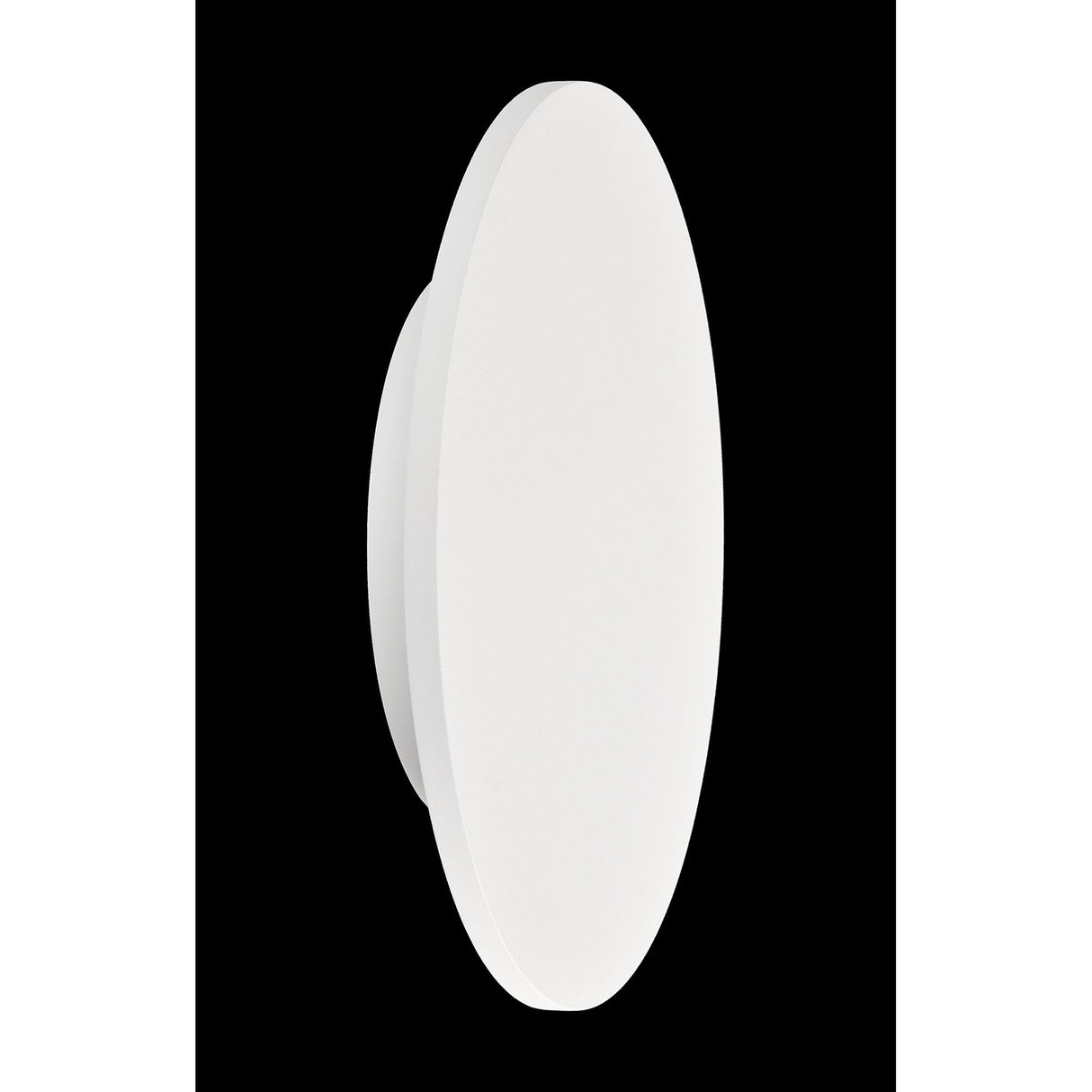 Bora 27cm Oval LED Wall Light 16W 3000K - Matt White
