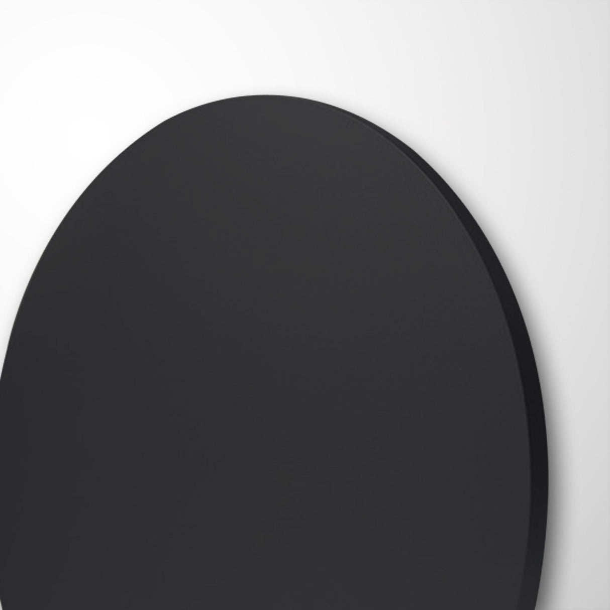 Bora 18cm Oval LED Wall Light 8W 3000K - Matt Black